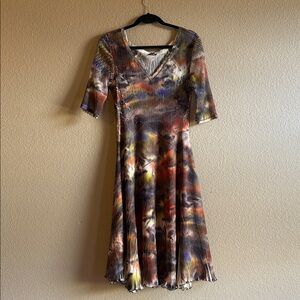 Komarov Multicolor Midi Dress